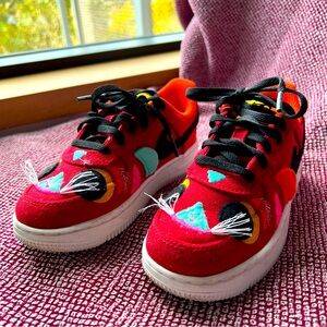 Nike Air Force 1 “ Tiger shoes” for kids